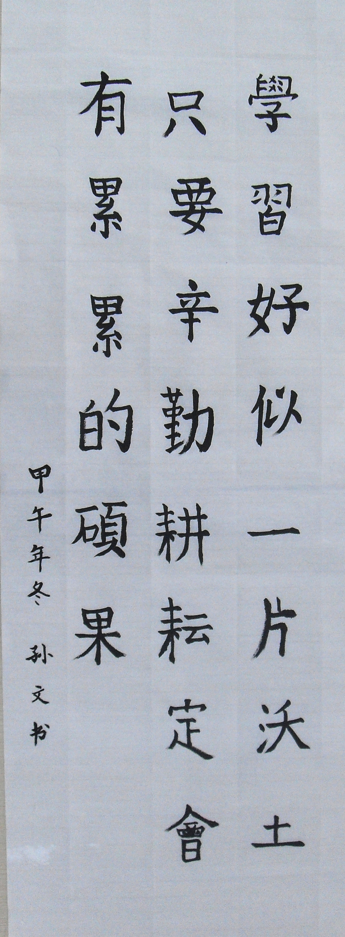 徐行小学 孙文《学习》